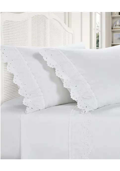 Piper & Wright Eyelet Sheet Set 5 Piper & Wright Eyelet Sheet Set - Image 5