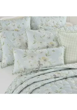 Piper & Wright Cassia - Quilt Quilted Boudoir Decorative Throw Pillow -Piper & Wright Sales Belk 1107