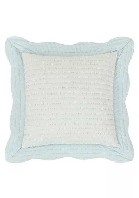 Piper & Wright Amherst - Quilt 20" Square Quilted Decorative Throw Pillow 1 Piper & Wright Amherst - Quilt 20" Square Quilted Decorative Throw Pillow