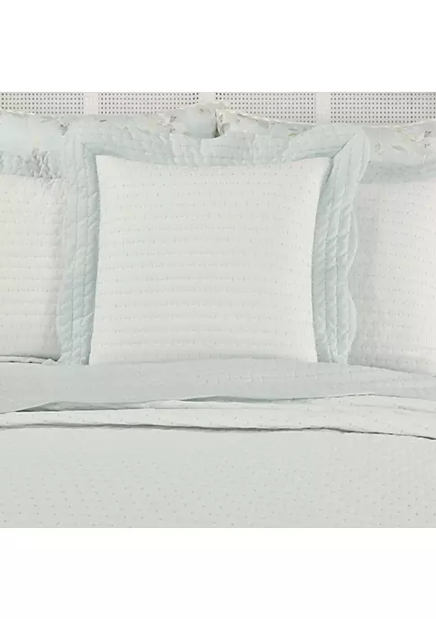 Piper & Wright Amherst - Quilt 20" Square Quilted Decorative Throw Pillow 3 Piper & Wright Amherst - Quilt 20" Square Quilted Decorative Throw Pillow - Image 3