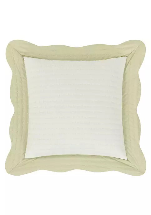 Piper & Wright Amherst - Quilt 20" Square Quilted Decorative Throw Pillow -Piper & Wright Sales Belk 1189