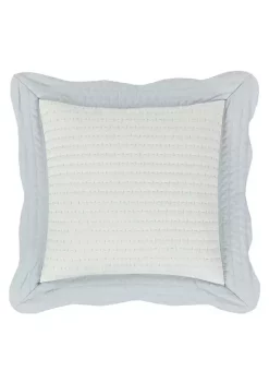 Piper & Wright Amherst - Quilt 20" Square Quilted Decorative Throw Pillow