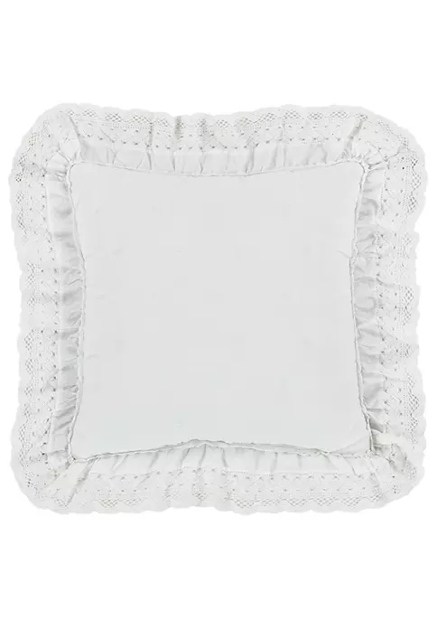 Piper & Wright Samantha - Quilt 20" Square Quilted Decorative Throw Pillow 3 Piper & Wright Samantha - Quilt 20" Square Quilted Decorative Throw Pillow - Image 3
