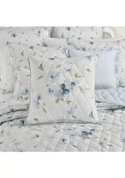 Piper & Wright Cecelia - Quilt 20" Square Quilted Decorative Throw Pillow 6 Piper & Wright Cecelia - Quilt 20" Square Quilted Decorative Throw Pillow -Piper & Wright Sales Belk 1241