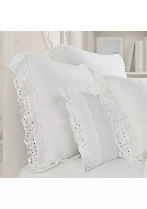 Piper & Wright Samantha - Quilt Euro Quilted Sham 2 Piper & Wright Samantha - Quilt Euro Quilted Sham - Image 2