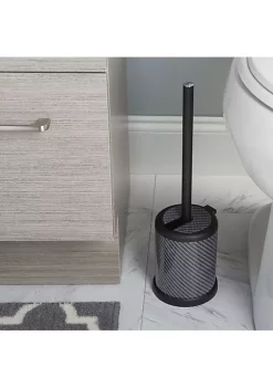 Bath Bliss 2 Tone Contemporary 4 Piece Bathroom Ensemble in Black & White