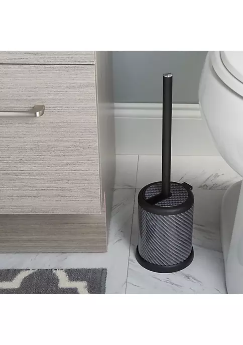 Bath Bliss 2 Tone Contemporary 4 Piece Bathroom Ensemble in Black & White -Piper & Wright Sales Belk 169