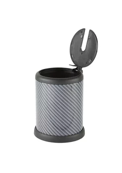 Bath Bliss Self Closing Lid Toilet Brush and Holder in Stainless Steel Swirl -Piper & Wright Sales Belk 171