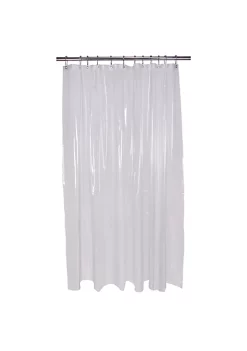 Bath Bliss Extra Long Shower Liner in Clear