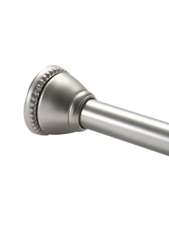 Bath Bliss Decorative Tension Shower Rod in Matte Black -Piper & Wright Sales Belk 216