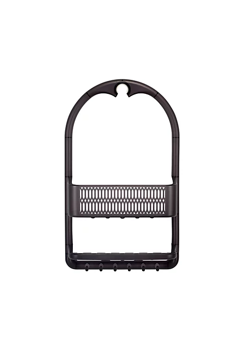 Bath Bliss Molded Shower Caddy in Frosted White 1 Bath Bliss Molded Shower Caddy in Frosted White