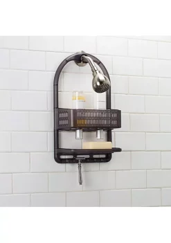 Bath Bliss Molded Shower Caddy in Frosted White 9 Bath Bliss Molded Shower Caddy in Frosted White -Piper & Wright Sales Belk 249