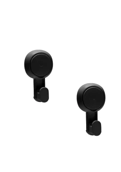 Bath Bliss 2 Pack Gel-Suction Power Hooks in Matte black 13 Bath Bliss 2 Pack Gel-Suction Power Hooks in Matte black -Piper & Wright Sales Belk 257