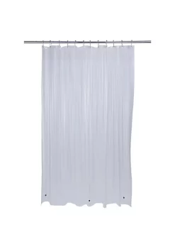 Bath Bliss Heavy Grommet Shower Liner in Frost Clear -Piper & Wright Sales Belk 268