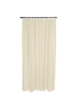 Bath Bliss Heavy Grommet Shower Liner in Frost Clear -Piper & Wright Sales Belk 272