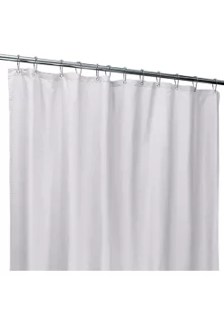 Bath Bliss Microfiber Soft Touch Seersucker Design Shower Curtain Liner in Silver -Piper & Wright Sales Belk 281