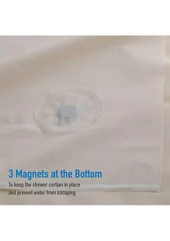 Bath Bliss Splash Guard Shower Liner in Beige -Piper & Wright Sales Belk 287