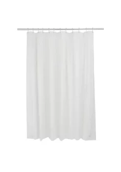 Bath Bliss Splash Guard Shower Liner in Beige -Piper & Wright Sales Belk 291