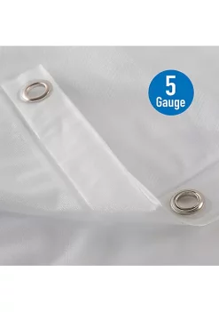 Bath Bliss 2 Pack Heavy Weight Shower Liner in Clear -Piper & Wright Sales Belk 297