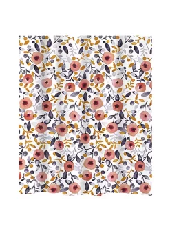 Bath Bliss Shower Curtain in Paisley Design -Piper & Wright Sales Belk 309