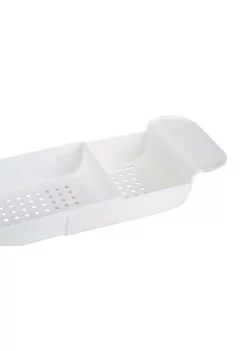 Bath Bliss Expandable Non-Slip Bathtub Caddy in Grey -Piper & Wright Sales Belk 362