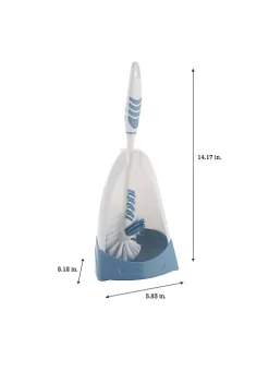 Bath Bliss Toilet Brush with Rim Scrubber -Piper & Wright Sales Belk 389