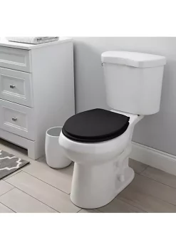 Bath Bliss Beveled Standard Round Toilet Seat in Beige -Piper & Wright Sales Belk 39