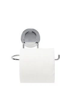 Bath Bliss Royal Suction Cup Toilet Paper Holder in Chrome -Piper & Wright Sales Belk 403