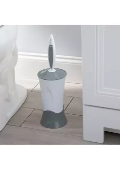 Bath Bliss Curve Design Toilet Brush and Holder -Piper & Wright Sales Belk 474