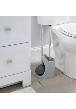 Bath Bliss 2-in-1 Bowl Brush & Plunger -Piper & Wright Sales Belk 486