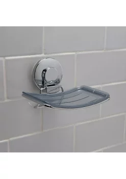 Bath Bliss Gel Suction Soap Dish in Chrome -Piper & Wright Sales Belk 498