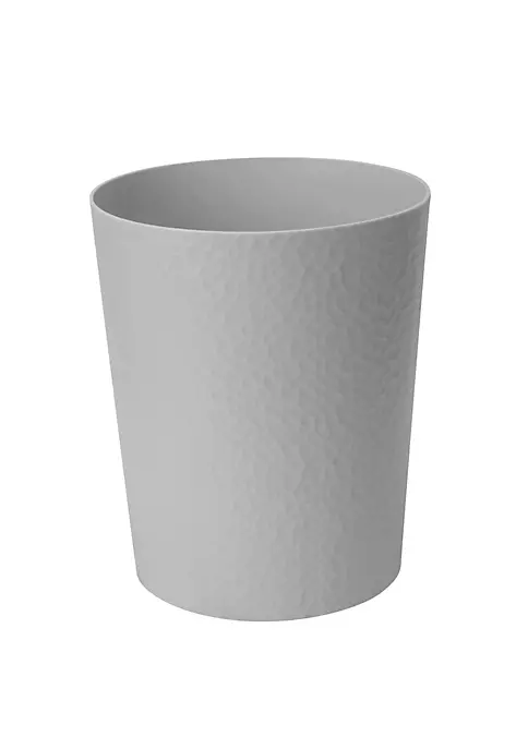 Bath Bliss Hammered Textured Trash Can in Black 5 Bath Bliss Hammered Textured Trash Can in Black - Image 5