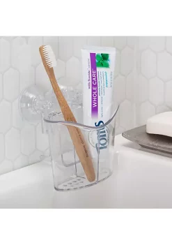 Bath Bliss 2 Compartment Power Locking Suction Clear Organizer 7 Bath Bliss 2 Compartment Power Locking Suction Clear Organizer -Piper & Wright Sales Belk 507