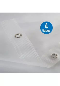 Bath Bliss Heavyweight PEVA Shower Liner with 5 Mesh Pockets 9 Bath Bliss Heavyweight PEVA Shower Liner with 5 Mesh Pockets -Piper & Wright Sales Belk 517