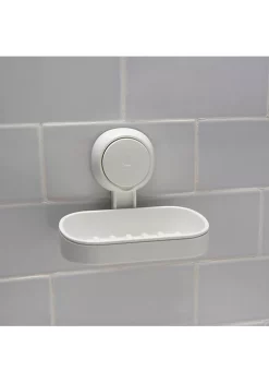 Bath Bliss Gel Suction Soap Dish in Matte black -Piper & Wright Sales Belk 522