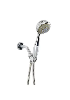 Bath Bliss 4 Function Shower Head and Cord Set