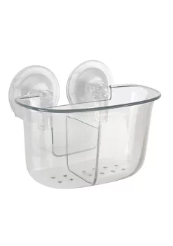 Bath Bliss 2 Compartment Power Locking Suction Soap Dish