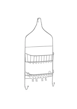 Bath Bliss Contoured Head Design Shower Caddy in Chrome