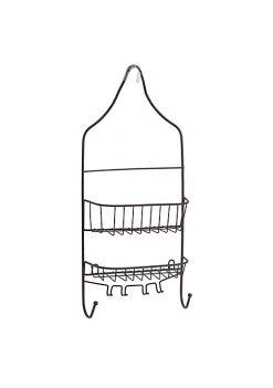 Bath Bliss Contoured Head Design Shower Caddy in Chrome -Piper & Wright Sales Belk 558