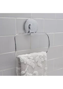 Bath Bliss Gel Suction Towel Holder in Chrome -Piper & Wright Sales Belk 570