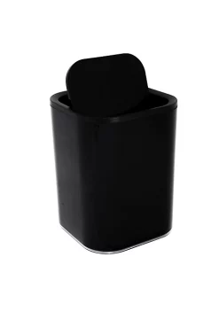 Bath Bliss 8L Acrylic Waste Bin in White -Piper & Wright Sales Belk 576