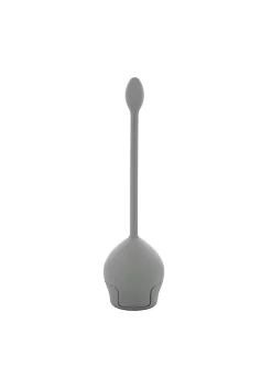 Bath Bliss Firm Grip Tulip Toilet Bowl Brush in Grey -Piper & Wright Sales Belk 579