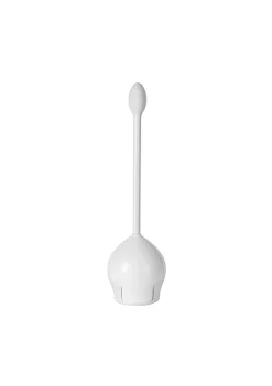 Bath Bliss Firm Grip Tulip Toilet Bowl Brush in Grey -Piper & Wright Sales Belk 580