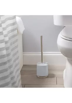 Bath Bliss Luxury Toilet Brush Holder in White -Piper & Wright Sales Belk 581