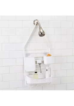 Bath Bliss Deluxe Flex Adjustable Shower Caddy in Matte Black -Piper & Wright Sales Belk 597