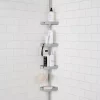 Bath Bliss 4 Tier Tension Corner Shower Organizer Caddy in Bronze
