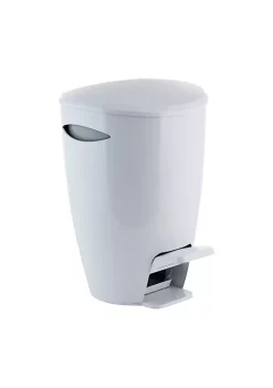Bath Bliss 5L Contour Step Pedal Waste Bin in White 11 Bath Bliss 5L Contour Step Pedal Waste Bin in White -Piper & Wright Sales Belk 601