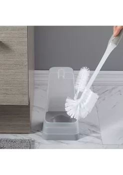 Bath Bliss Square Toilet Bowl Brush and Stand -Piper & Wright Sales Belk 628