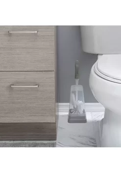 Bath Bliss Square Toilet Bowl Brush and Stand -Piper & Wright Sales Belk 629