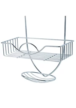 Bath Bliss Rainbow Design Shower Caddy in Chrome -Piper & Wright Sales Belk 640